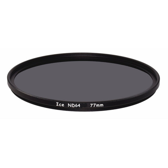 ICE 77mm ND64 Filter Neutral Density ND 64 77 6 Stop Optical Glass