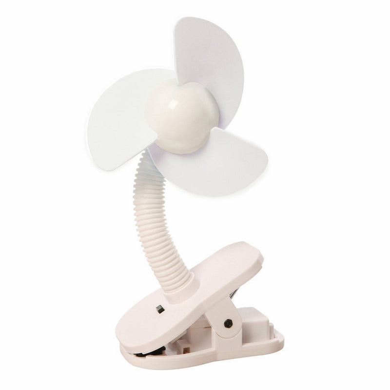 Portable and Easy to Use Clip-On Fan in White