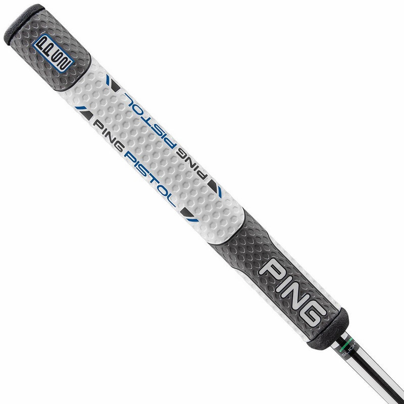 NEW PING Pistol PP62 Vault White/Gray/Blue Oversize Non-Taper Putter Grip