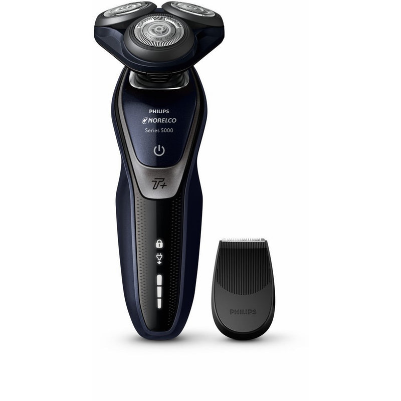 Philips Norelco Electric Shaver 5550, Wet & Dry, S5590/81, with Turbo mode and Precision Trimmer