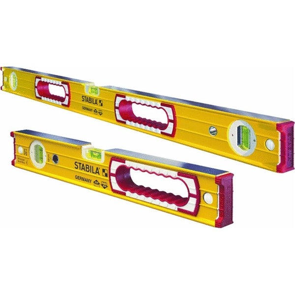 Stabila 37816 48-Inch and 16-Inch Aluminum Box Beam Level Set