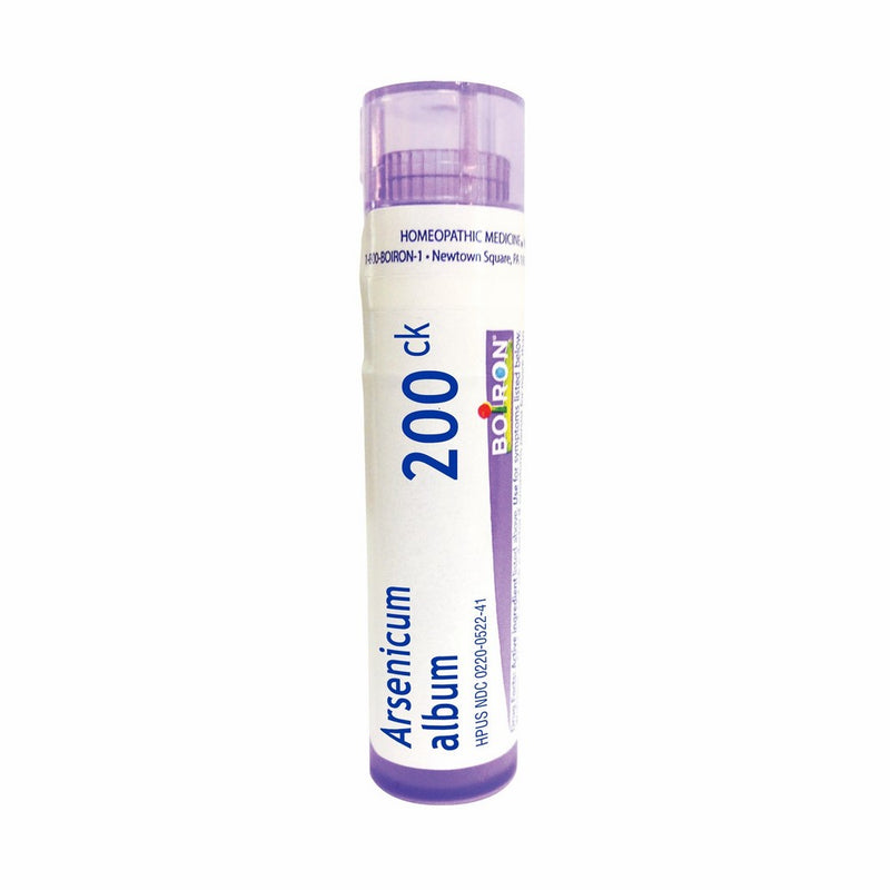 Boiron Arsenicum Album 200C, 80 Pellets, Homeopathic Medicine for Food Poisoning