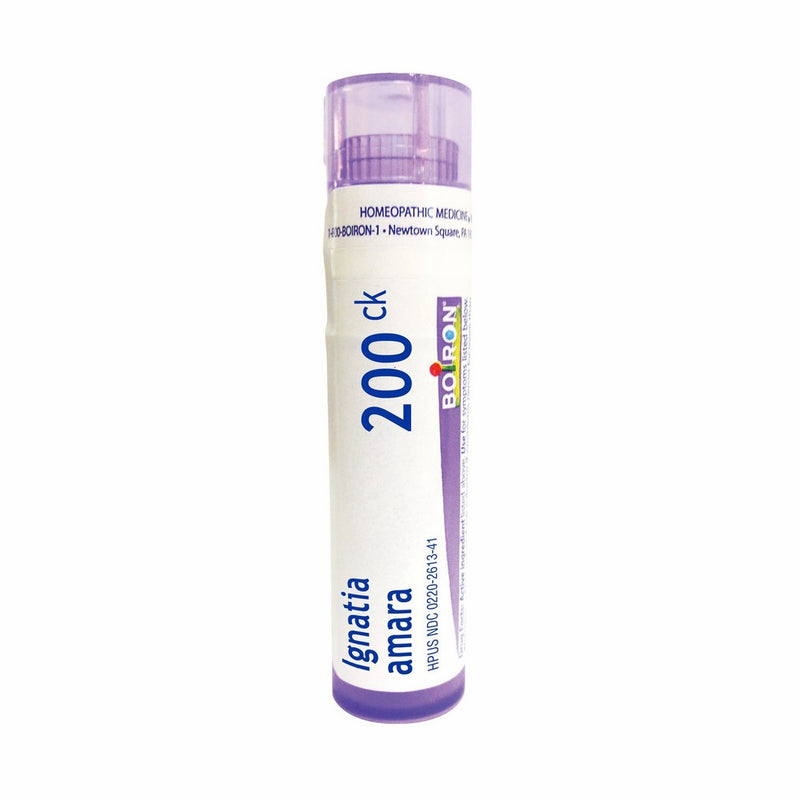 Boiron Ignatia Amara 200C, 80 Pellets, Homeopathic Medicine for Stress