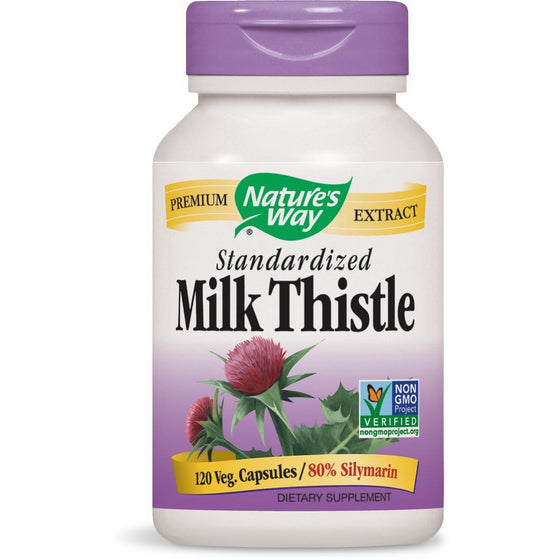 Nature's Way Milk Thistle Standardized, 175 mg, 120 VCaps