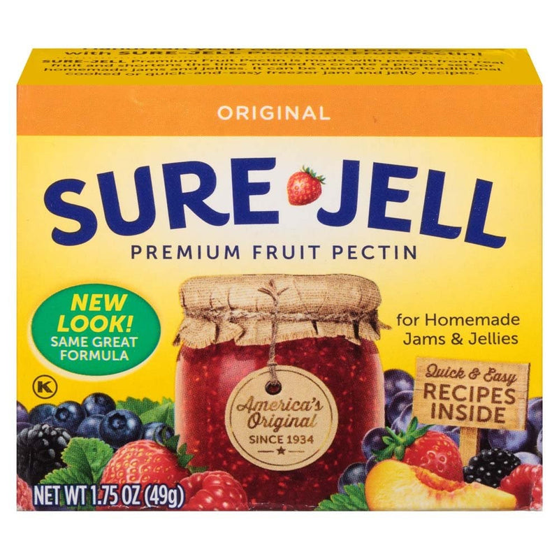 Sure Jell Premium Fruit Pectin, 1.75 Ounce Box (Pack of 8)