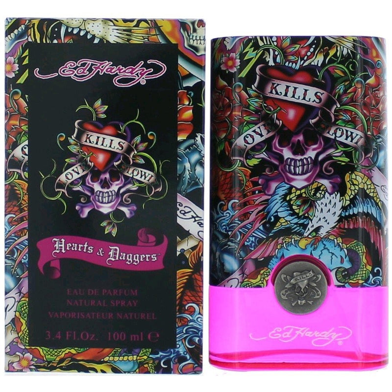 Ed Hardy - Hearts & Daggers For Women Eau de Parfum Spray (3.4 oz.)