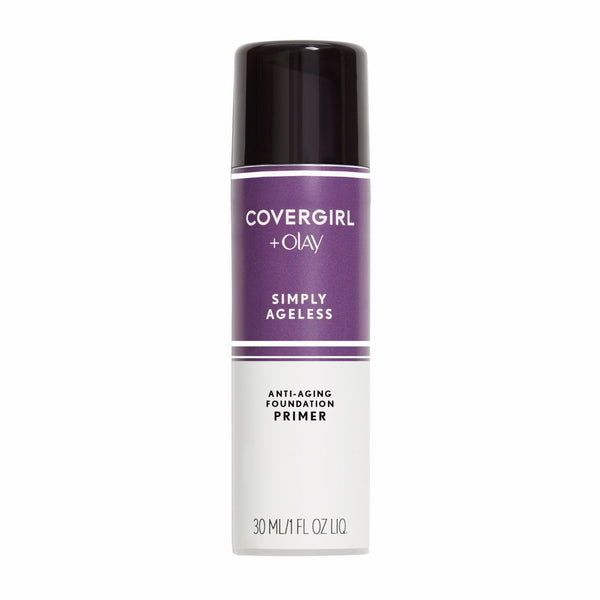 COVERGIRL Olay Simply Ageless Makeup Oil Free Serum Primer for an Age-Defying, Never Pore Clogging Start to Your Makeup Routine, 1 ounce. (packaging may vary)