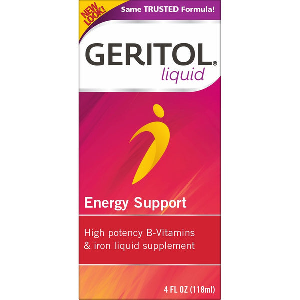 Geritol Tonic with Ferrex 18, 4-Ounce, (Pack of 3)