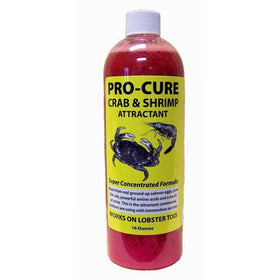 Pro-Cure Crab and Shrimp Attractant Bait Oil, 16 Ounce