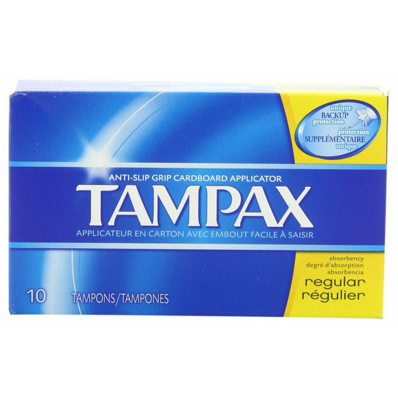 Tampax Regular Size 10s Tampax Regular 10ct