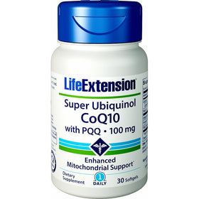 Life Extension Super Ubiquinol Coq10 with Biopqq Softgels, 30 Count
