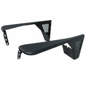 Paramount Restyling 51-0041 Black Front Steel Fender with Mesh Insert (Jeep Wrangler TJ)