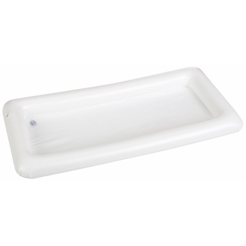 Greenco Inflatable Buffet and Salad Serving Bar With Drain Plug- White