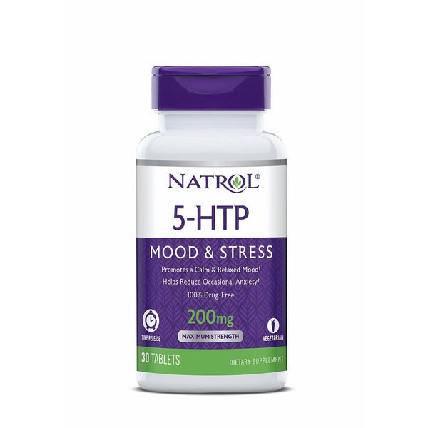 Natrol 5-HTP TR Time Release, 200mg, 60 Tablets