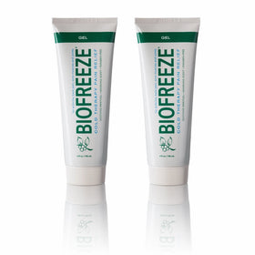 Biofreeze Pain Relief Gel for Arthritis, 4 oz. Cold Topical Analgesic, Fast Acting Cooling Pain Reliever for Muscle, Joint, Back Pain, Works Like Ice Pack, Original Green Formula, 2 pack, 4% Menthol