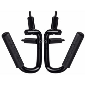 OxGord Grab Handle for Jeep Wrangler (Front Pair) Solid Steel with Grip Roll Bar