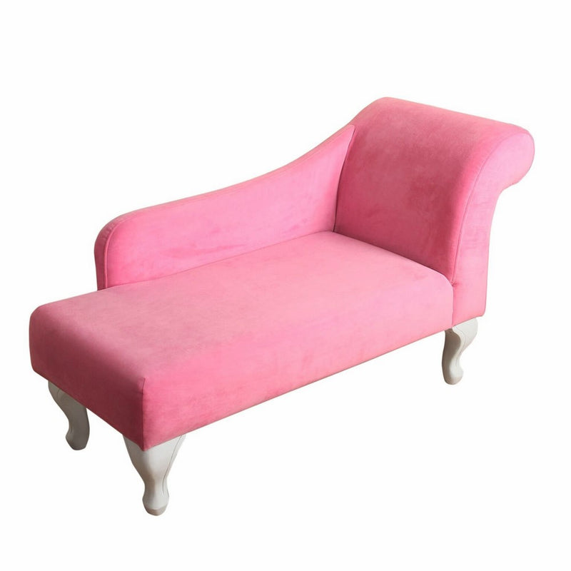 HomePop K5618-B220 Chaise Lounge, 46" x 19" x 25.5", Pink