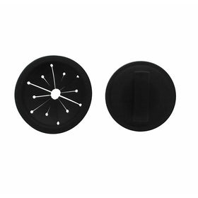 Garbage Disposal Splash Guard / Sink Baffle AND BONUS Sink Stopper, Fits Whirlaway, Waste King, Sinkmaster and GE Models - Guard Measures 3 1/8 inch