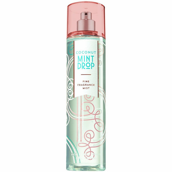 Bath and Body Works Coconut Mint Drop Fine Fragrance Mist 8 Oz.