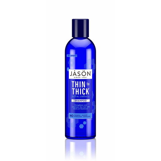 JASON Thin-to-Thick Extra Volume Shampoo, 8 oz. (Packaging May Vary)