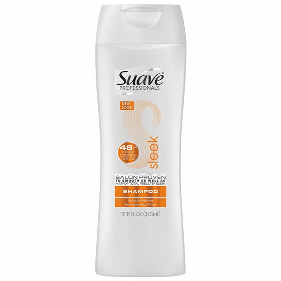 Suave Professionals Shampoo, Sleek 12.6 oz