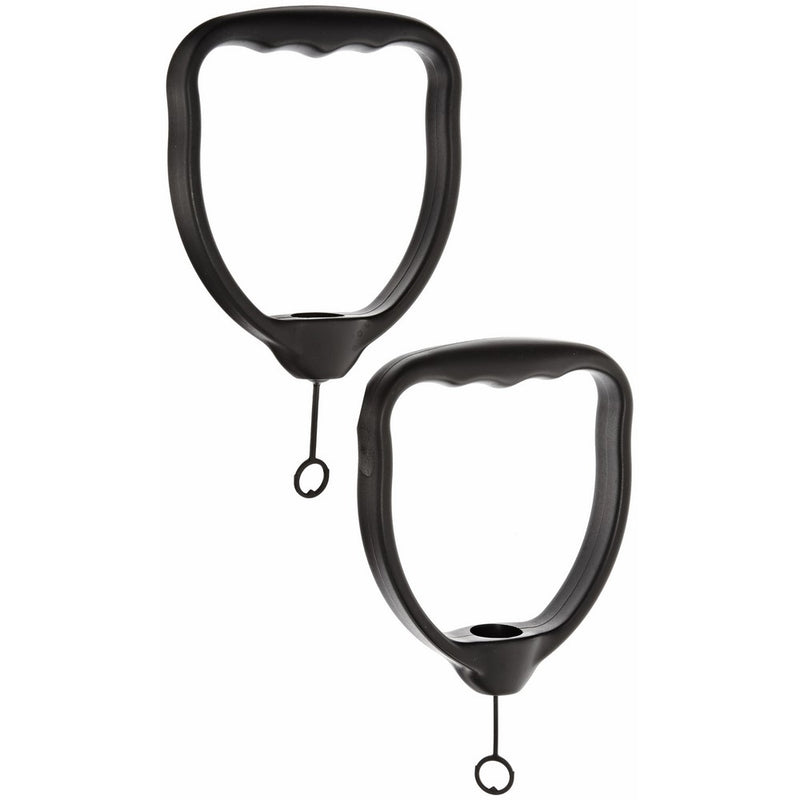 Cando 10-5340 Plastic Hold-Rite Handles (Pair), For Exercise Bands and Tubing