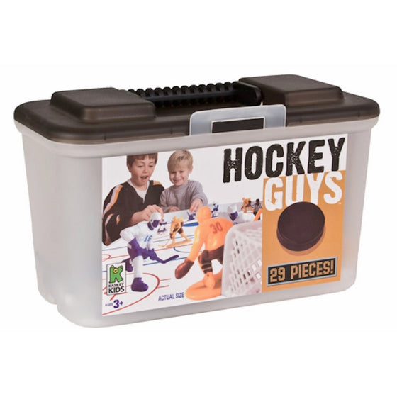 Kaskey Kids Hockey Guys – Inspires Imagination with Open-Ended Play – Includes 2 Full Teams and More – For Ages 3 and Up