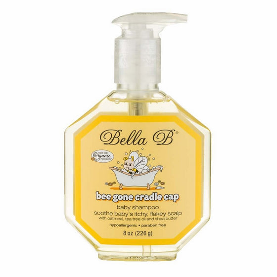 Bella B Bee Gone Cradle Cap Baby Shampoo 8 Oz