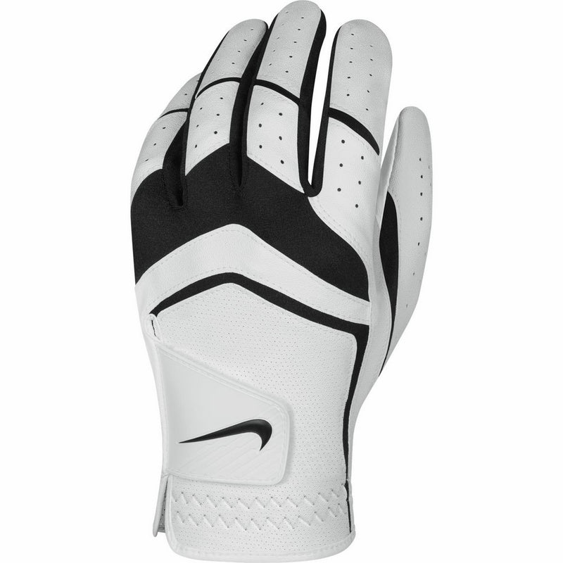 Nike Men's Dura Feel Golf Glove (White), Large - Cadet, Left Hand