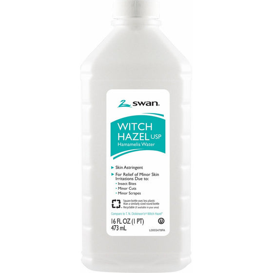 Swan Witch Hazel, 16 Ounce