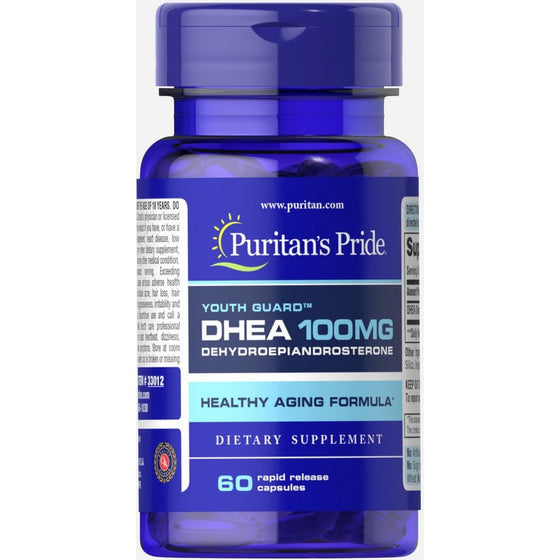 Puritan's Pride DHEA 100 mg-60 Capsules