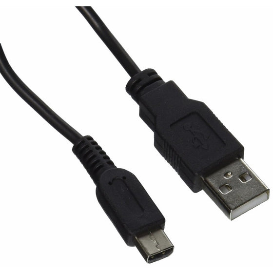 Wii U Charging Cable Black