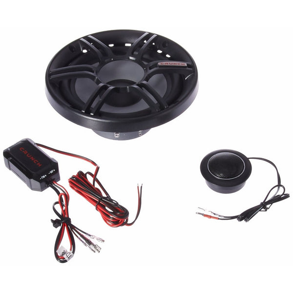 Crunch CS65C Full Range 2-Way Component Car Speaker, 6.5-Inch