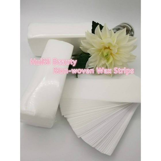 Huini 160pcs Non-woven Facial & Body Wax Strips Salon Spa (80pcs2)