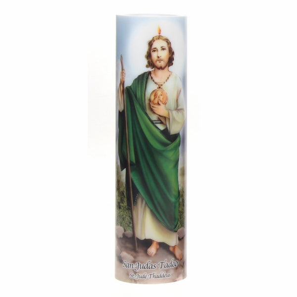 The Saints Collection St. Jude LED Prayer Candle