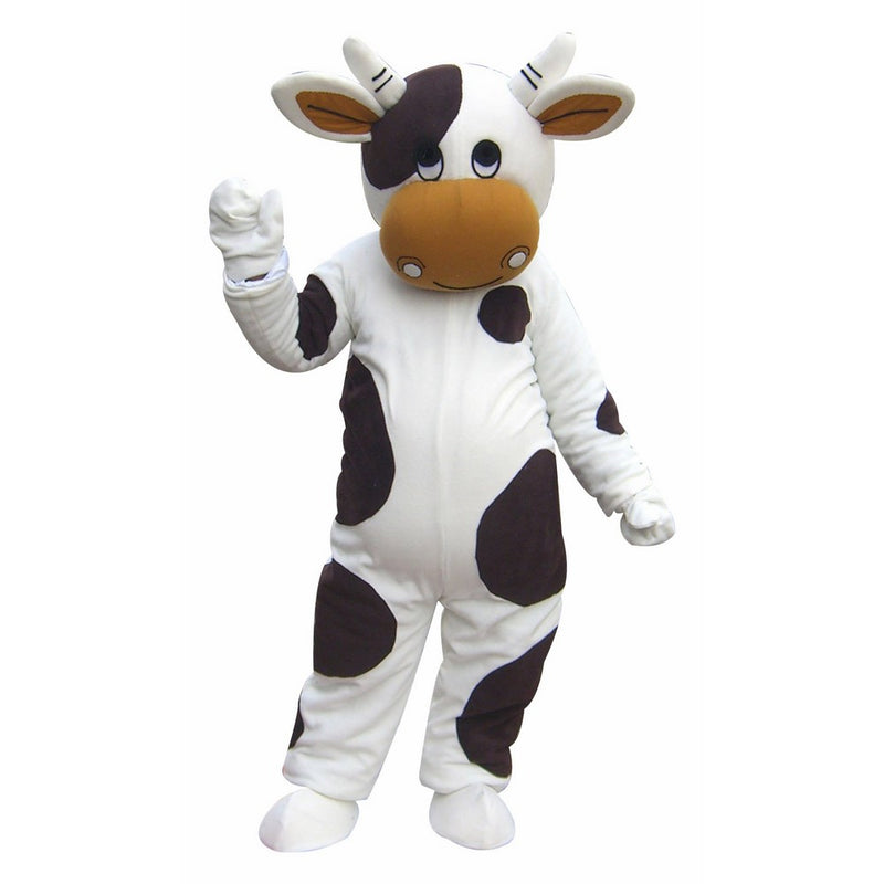 Cow Mascot Costume Cartoon Character Adult Sz Langteng