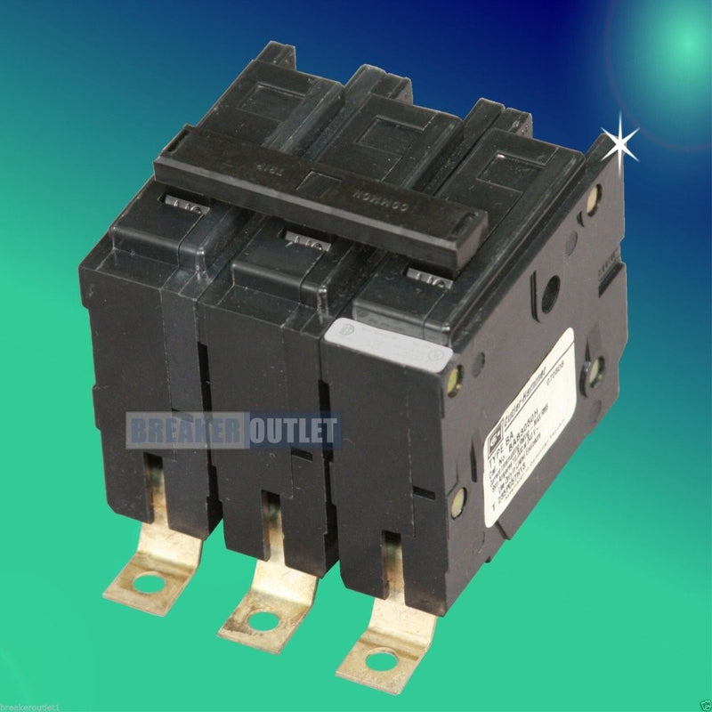 New Cutler-Hammer Eaton BAB3040H Quicklag Circuit Breaker 3 Pole 40A 240V