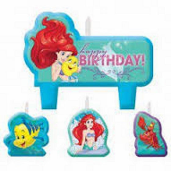 Disney Ariel Dream Big Birthday Candle Set