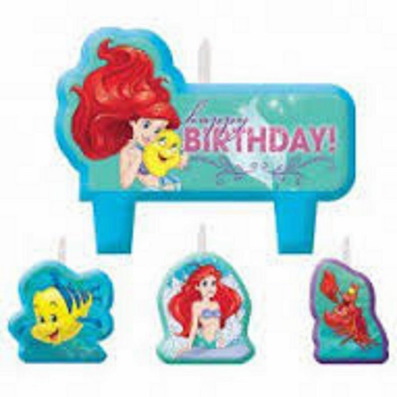 Disney Ariel Dream Big Birthday Candle Set