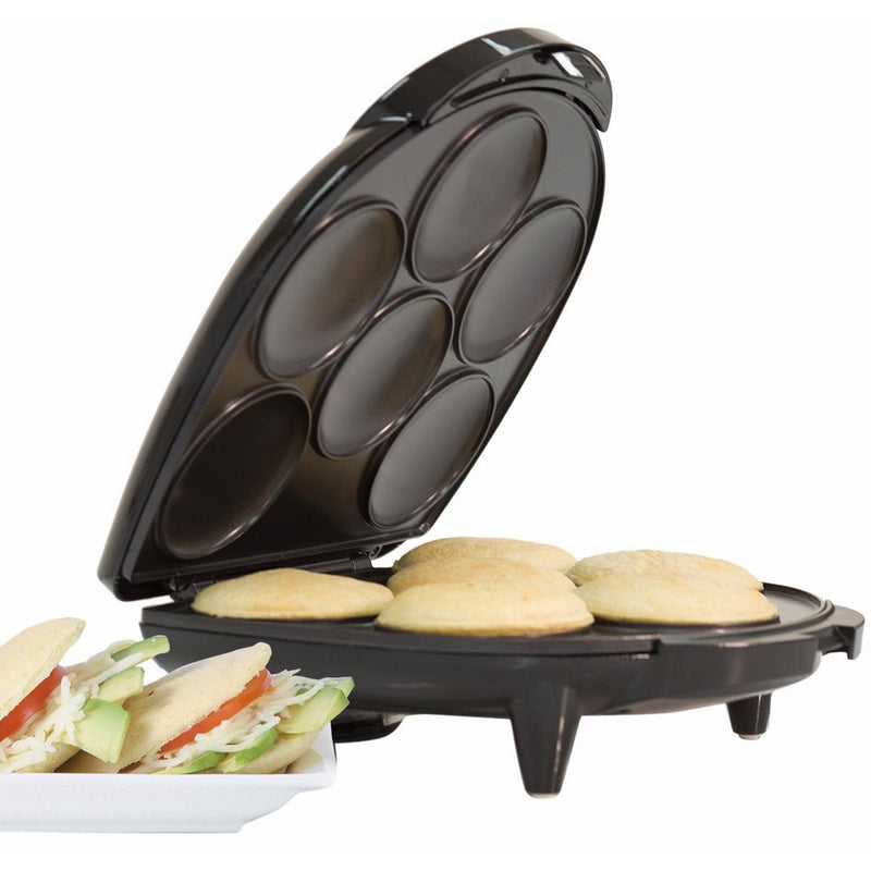 Holstein Housewares HU-09005B Arepa Maker - Black