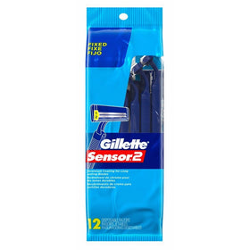 Gillette Sensor2 Disposable Razors 12 ea.(Pack of 2)