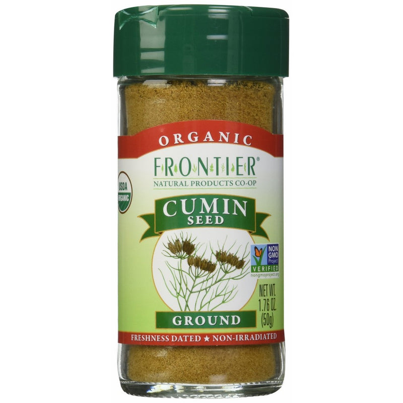Frontier Herb Organic Ground Cumin Seed, 1.76 oz