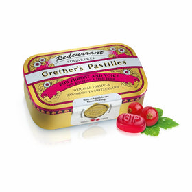 GRETHER'S PASTILLES RED CURRANT SUGAR FREE 110G/3.75OZ
