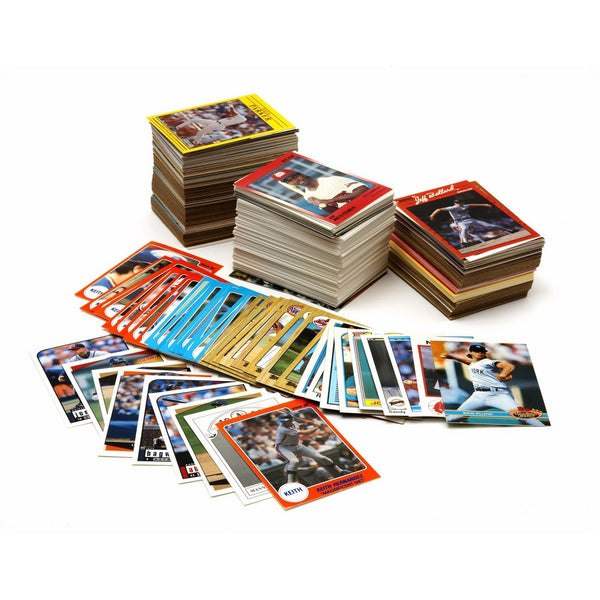 Baseball Card Collector Box With Over 500 Cards