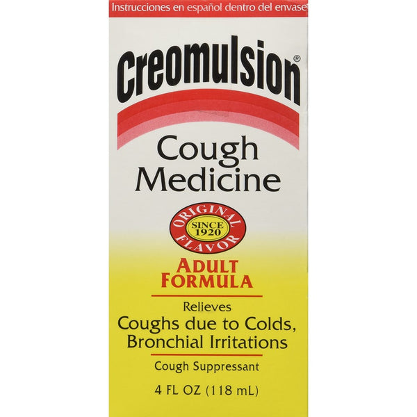 Creomulsion Cough Medicine 4 Oz