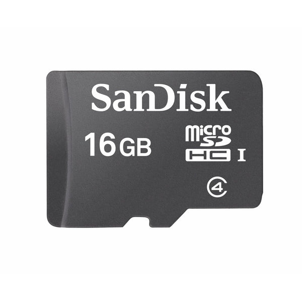 Sandisk SDSDQM-016G - B35A 16GB MicroSDHC Memory Card, Class 4 (RETAIL PACKAGE)