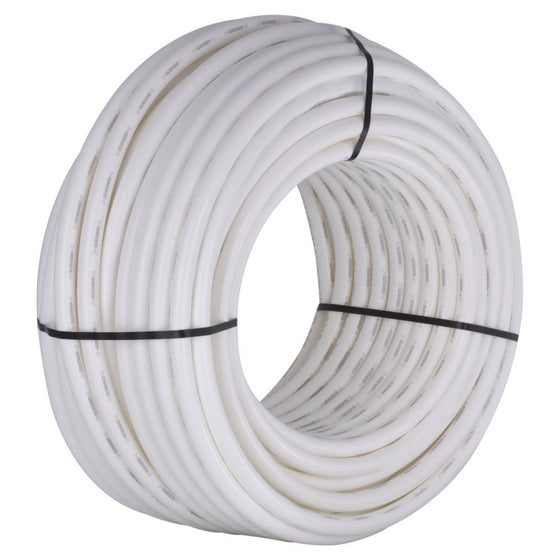 SharkBite PEX Pipe Tubing 1 Inch, White, Flexible Water Tube, Potable Water, U880W300, 300 Foot Coil