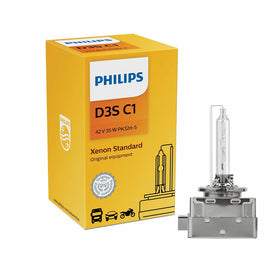 Philips 42302C1D3S Standard Xenon HID Headlight Bulb, 1 Pack