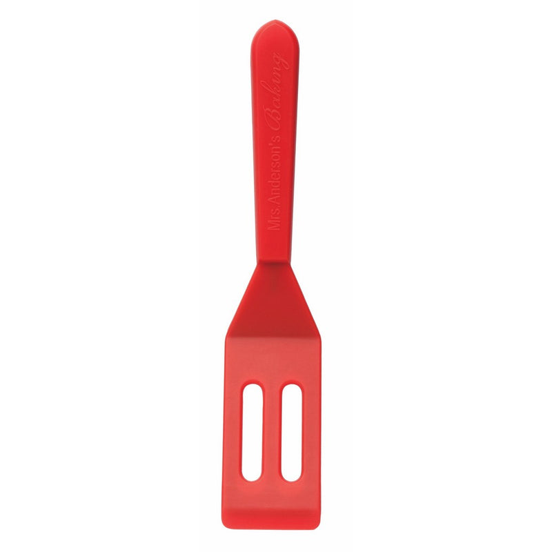 Mrs. Anderson's Baking Brownie Cookie and Dessert Mini Serving Spatula, Heat-Resistant Flexible Nonstick Silicone, Safe for Nonstick Bakeware, 8-Inches x 1.5-Inches