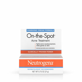 Neutrogena On-The-Spot Acne Treatment With Benzoyl Peroxide, 0.75 Oz. (Pack of 6)
